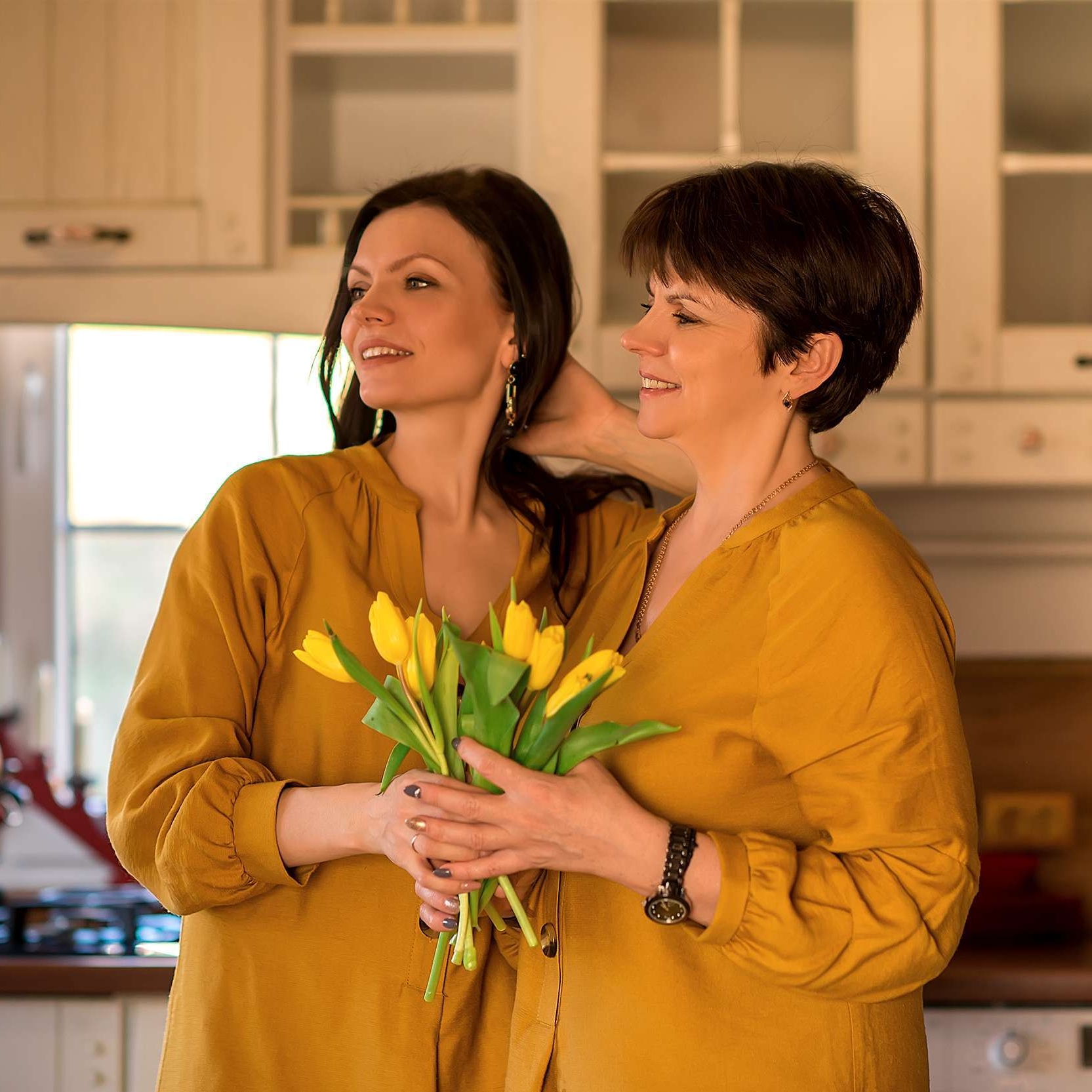 Платье жёлтое р. S-M