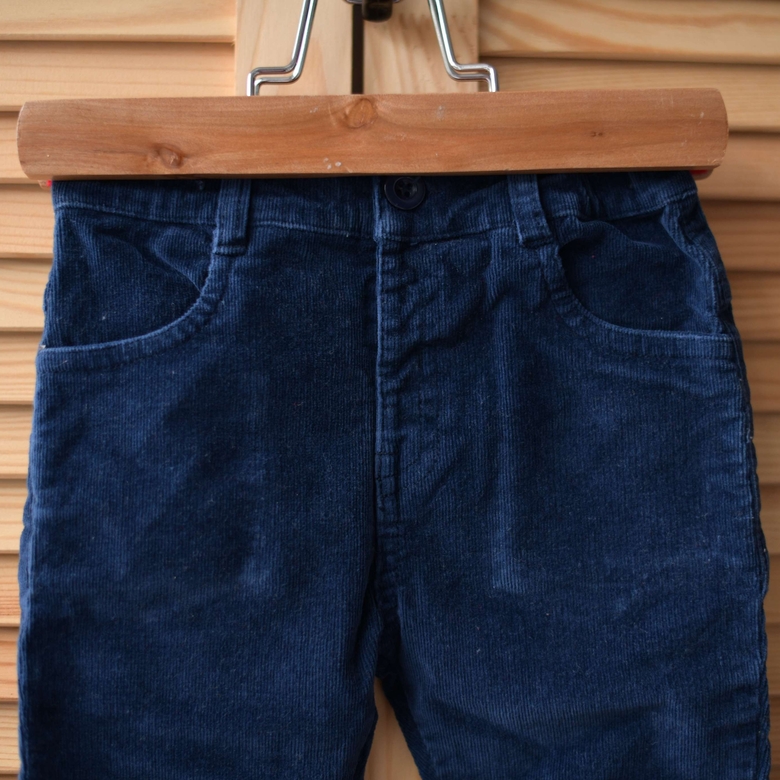 Брюки вельвет р. 80