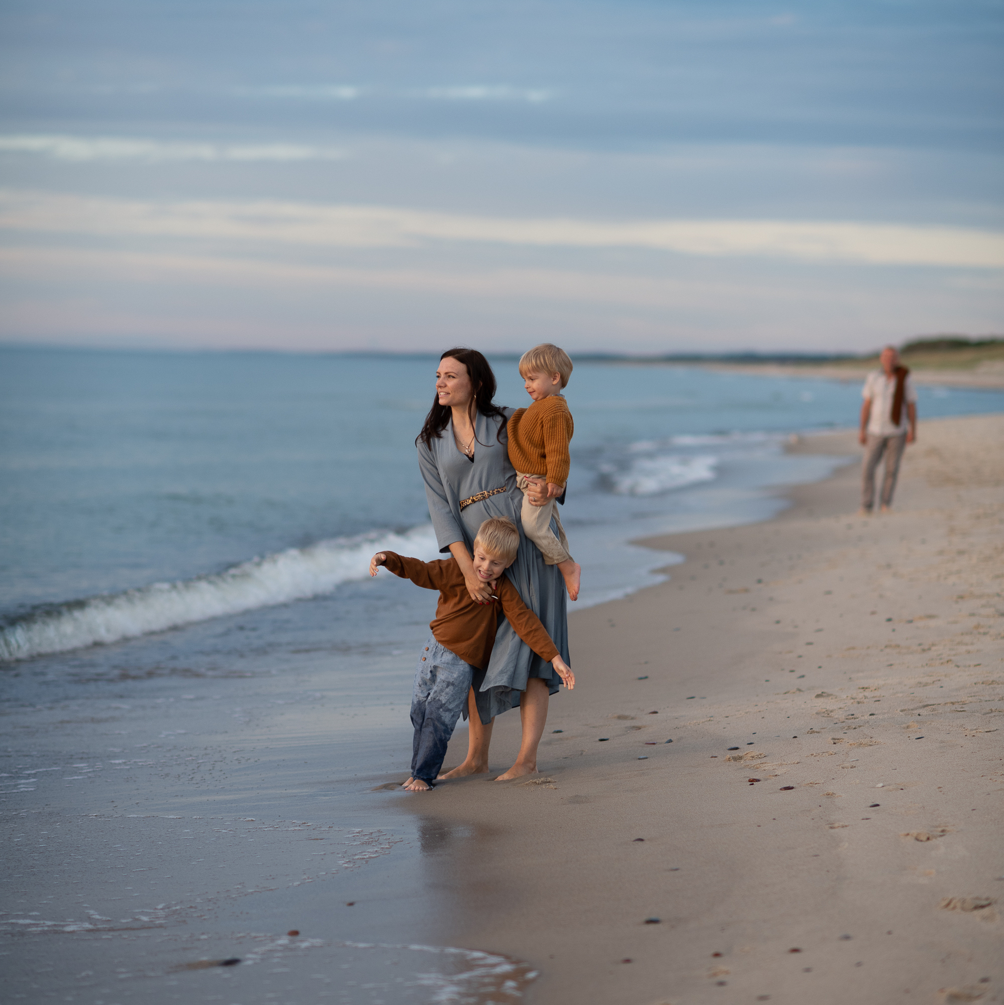 Брюки льняные р.110