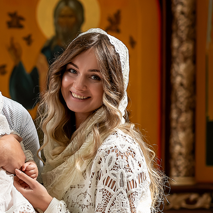 Платок кружевной