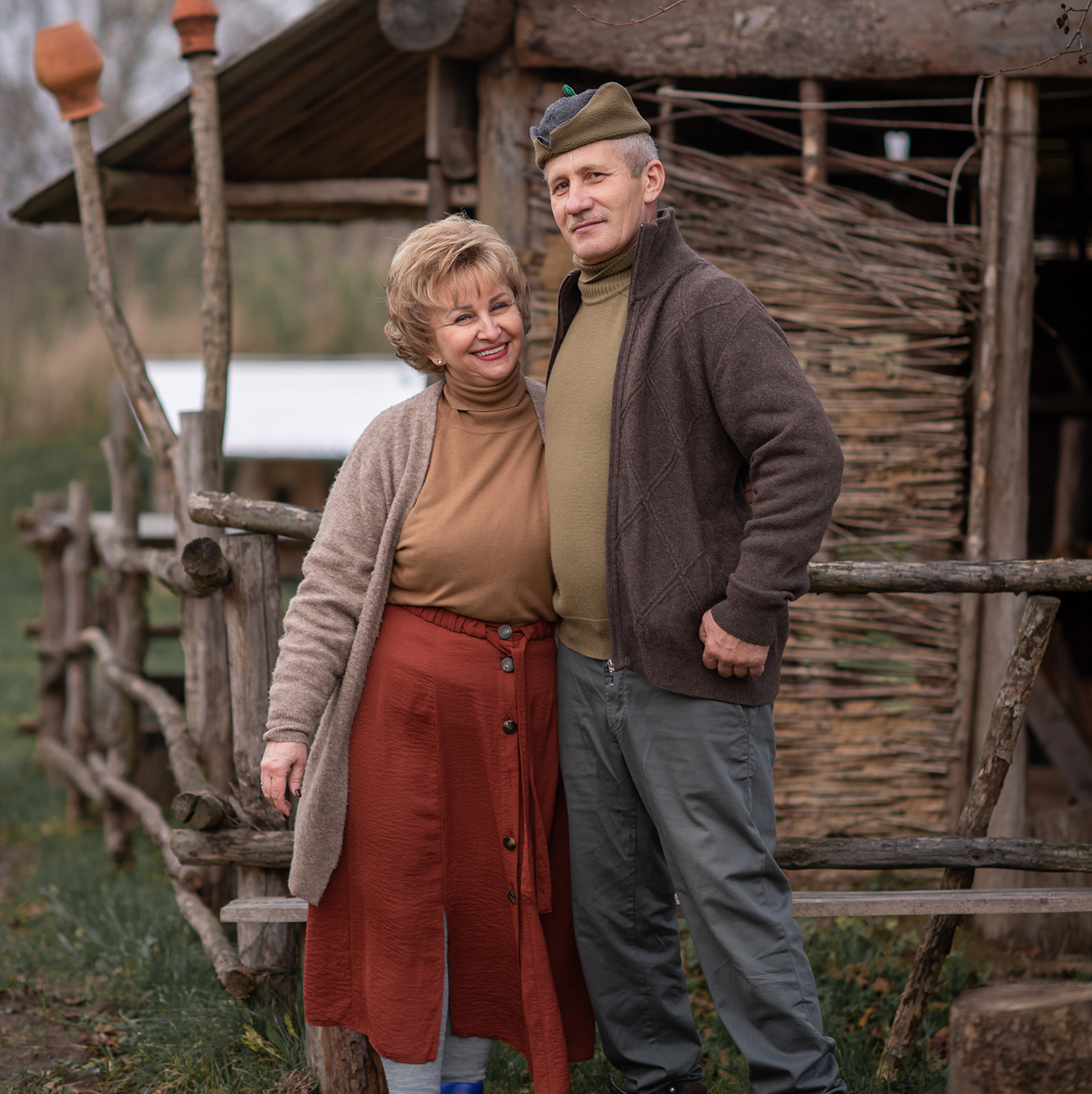 Юбка на пуговицах р. M-L