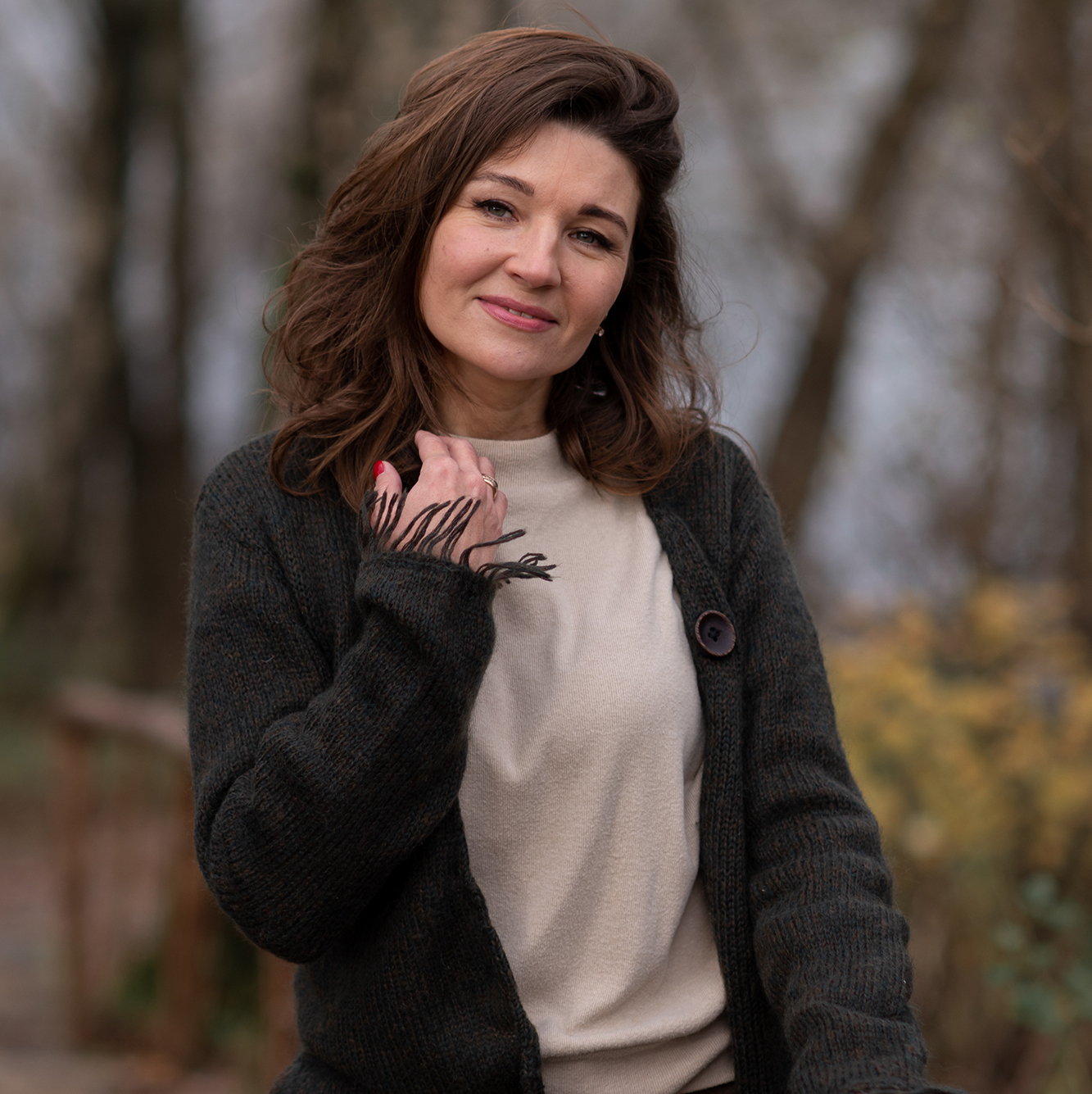 Кардиган темно-зеленый р. S-M