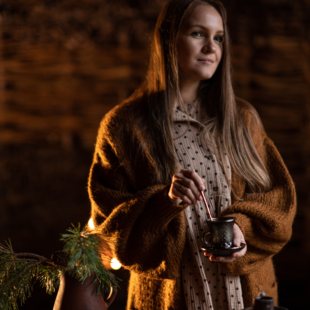 Платье в горошек