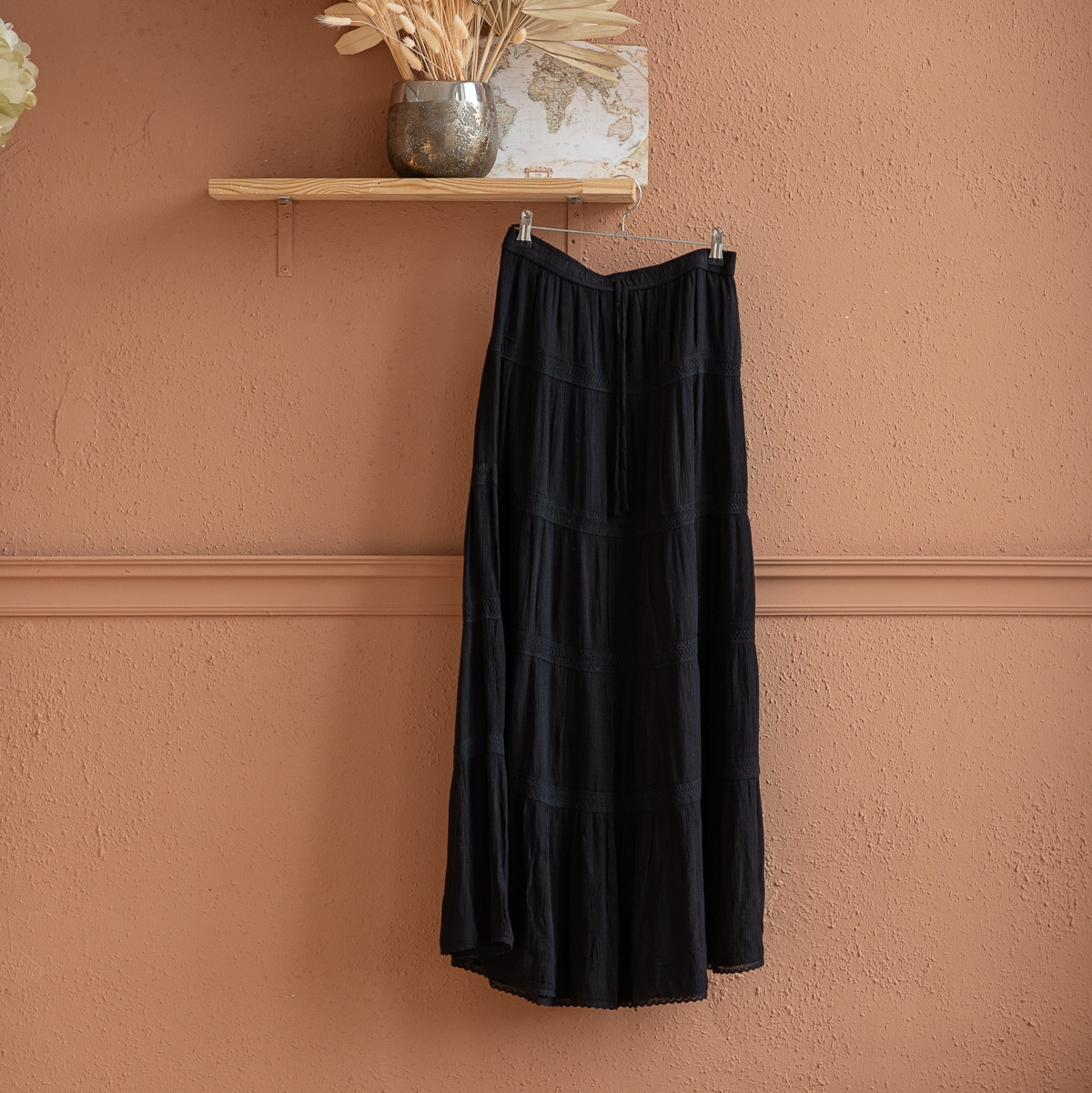 Юбка черная