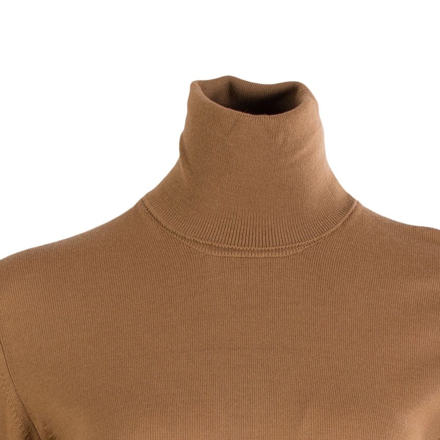 Водолазка коричневая р. S