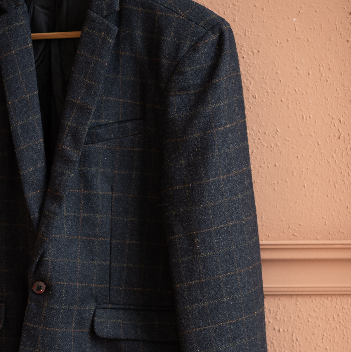 Пиджак  в клетку