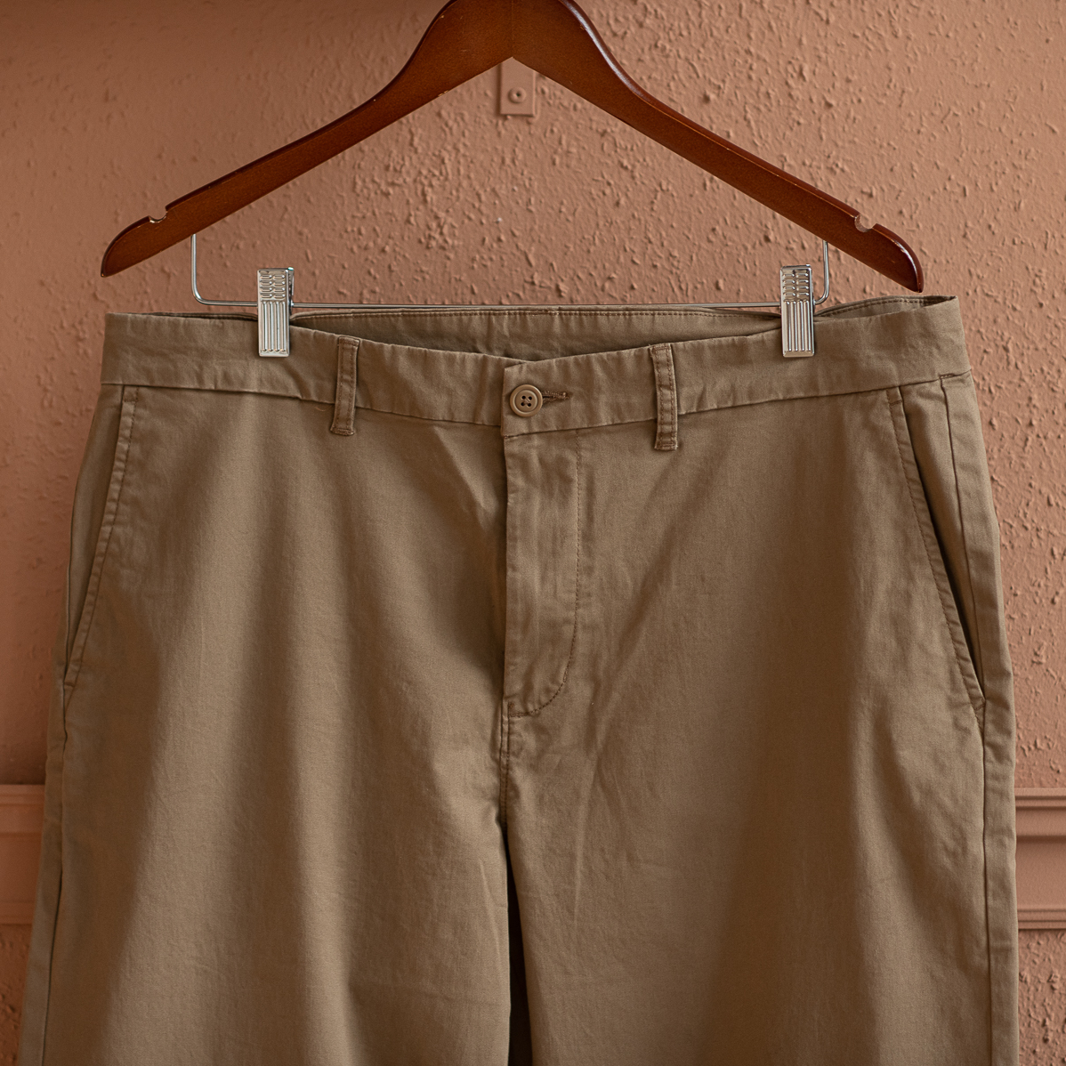 Брюки бежевые мужские р. L-XL