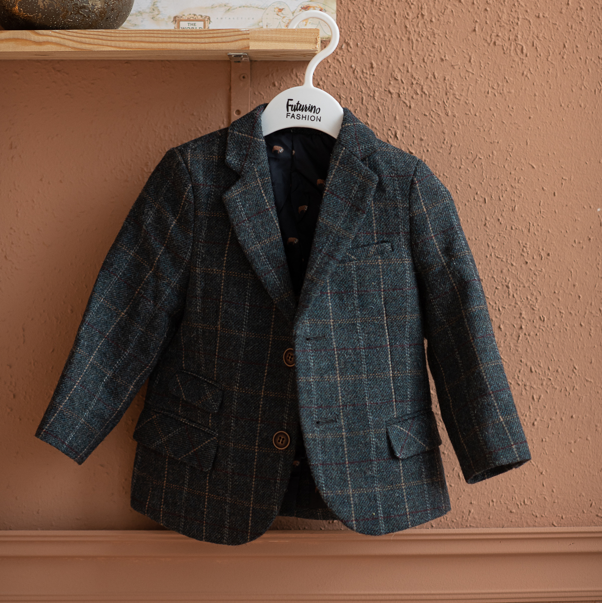 Пиджак к клетку р.92