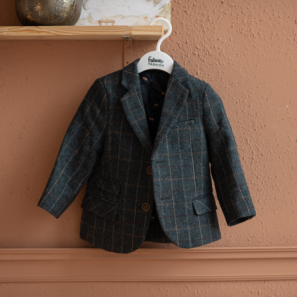 Пиджак к клетку р.92