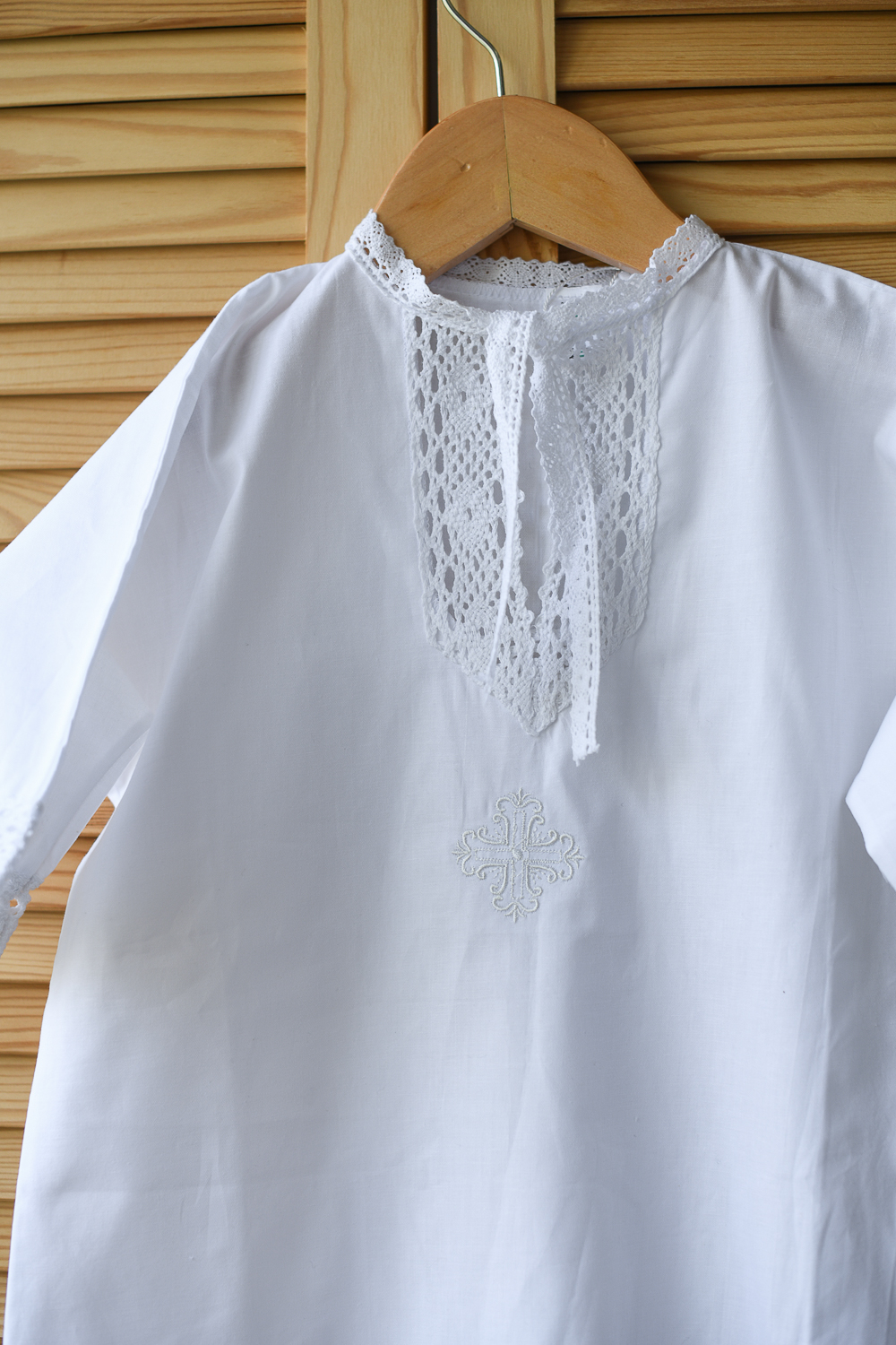 Крестильная рубашка "ЛИДИЯ" р. 92