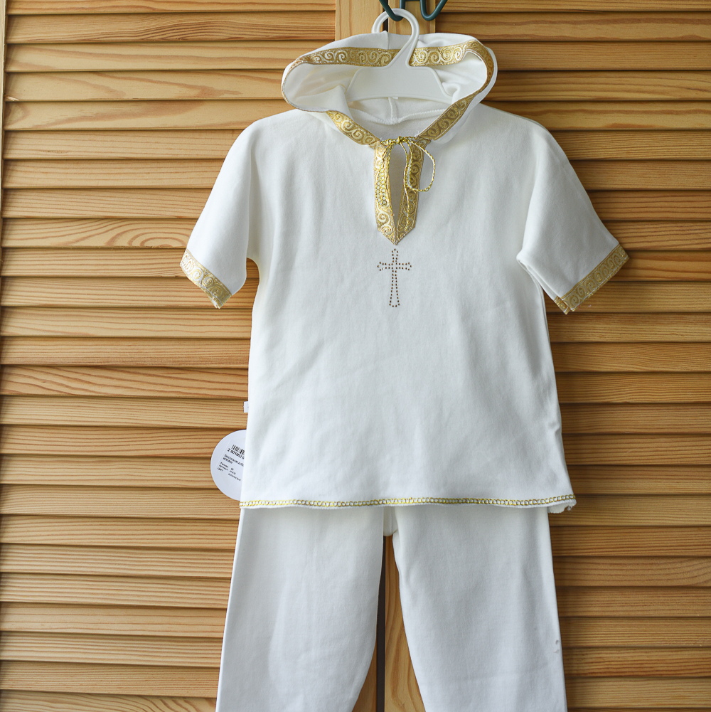 Крестильный комплект "АРТЕМИЙ" р. 80