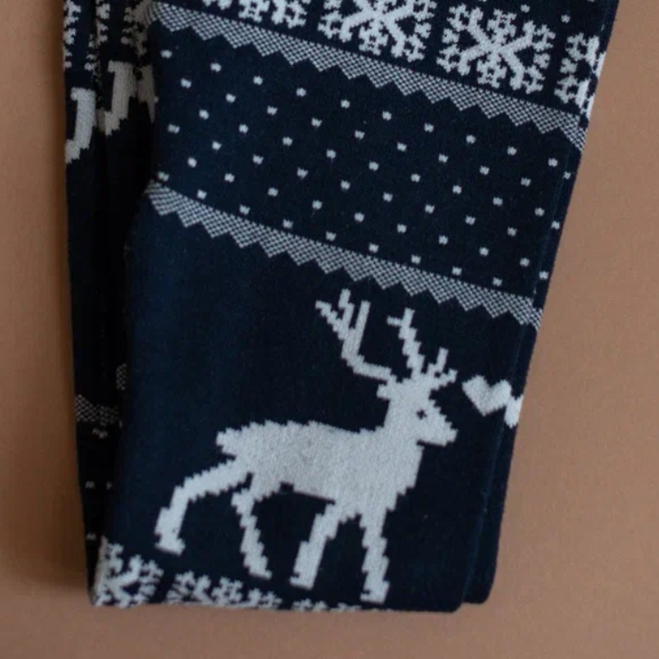 Штаны с оленем р. S