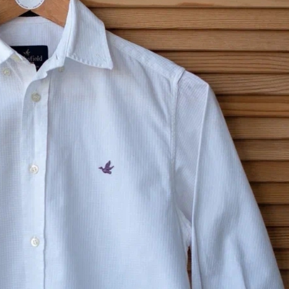 Рубашка белая 140