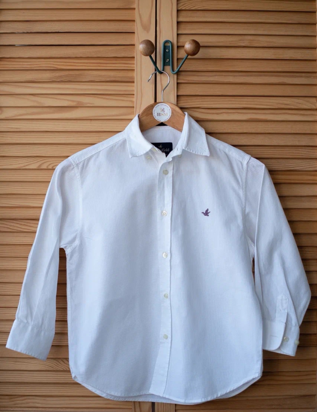 Рубашка белая 140