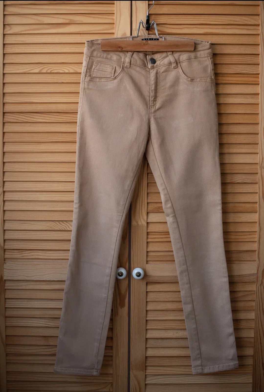 Брюки бежевые XS