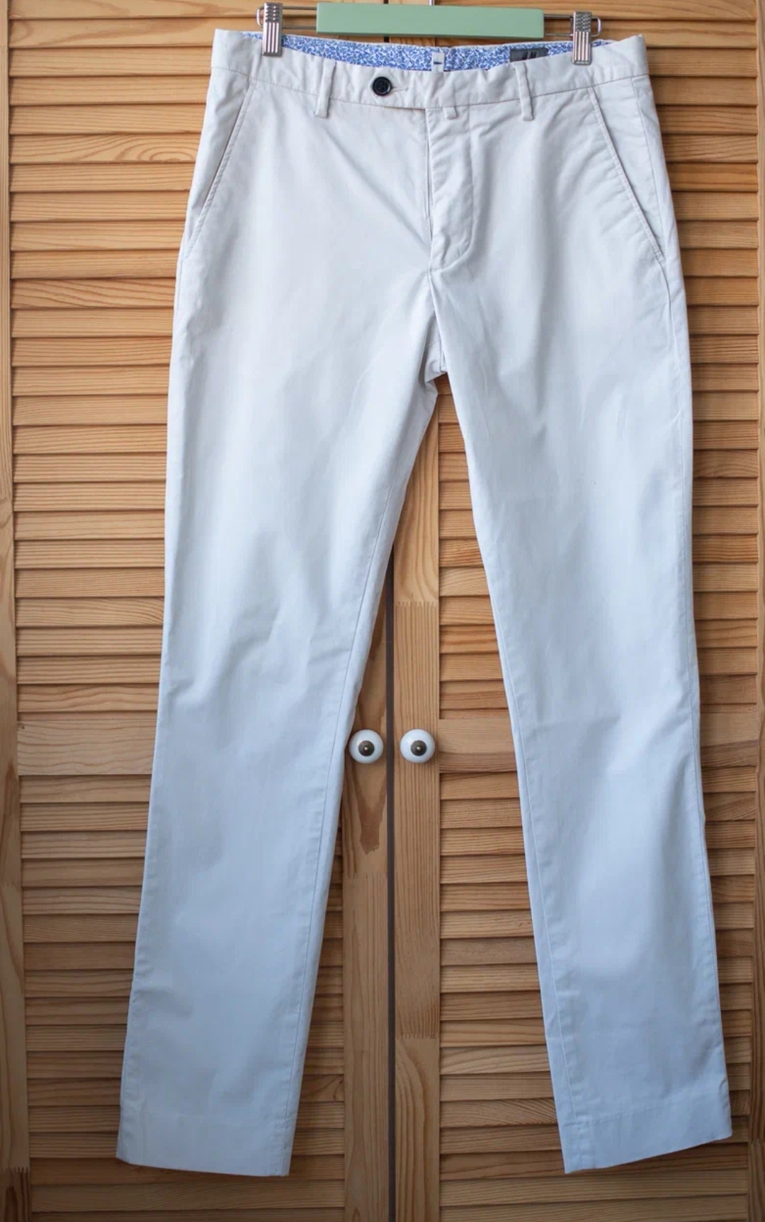 Брюки светло-серые М