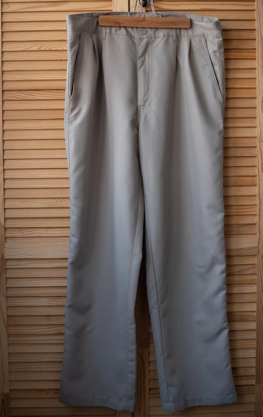 Брюки коричневые XL