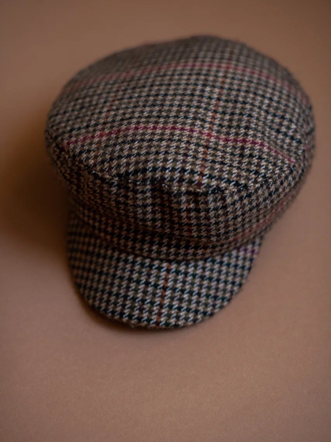 Кепка в клетку