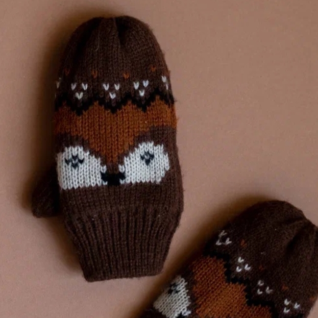 Варежки лиса