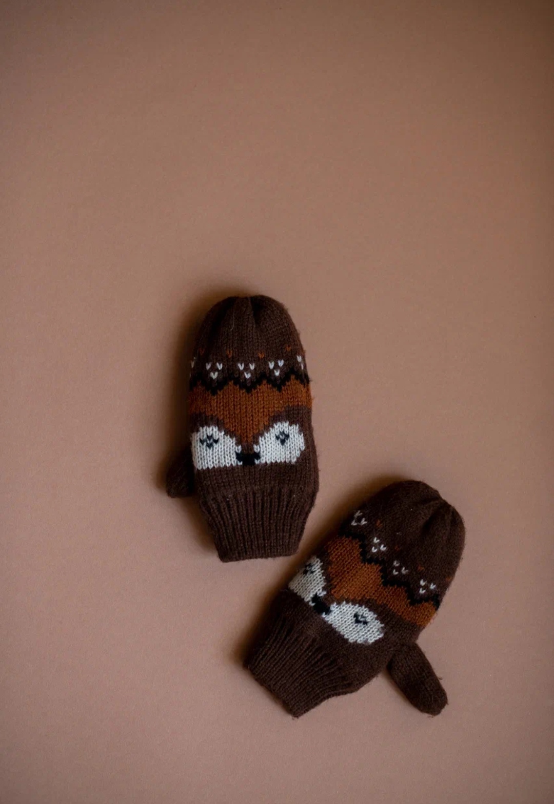 Варежки лиса