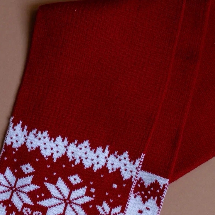 Шарф новогодний