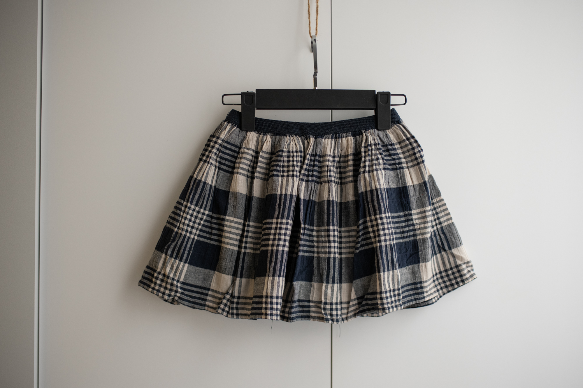 Юбка в клетку 140