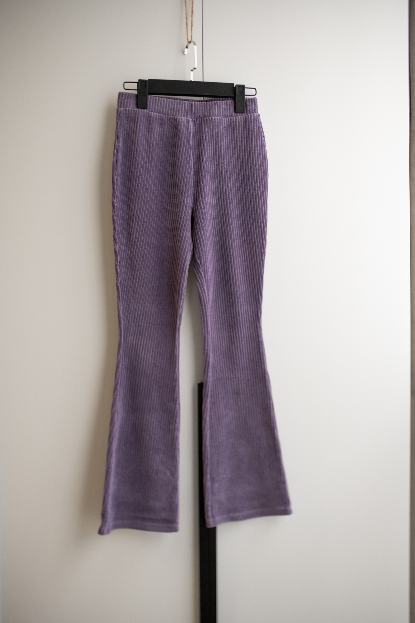 Брюки лапша фиолет XS-S