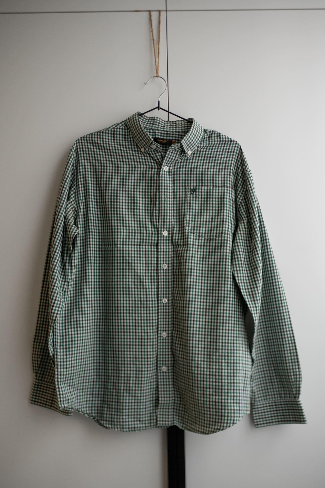 Рубашка в клетку M