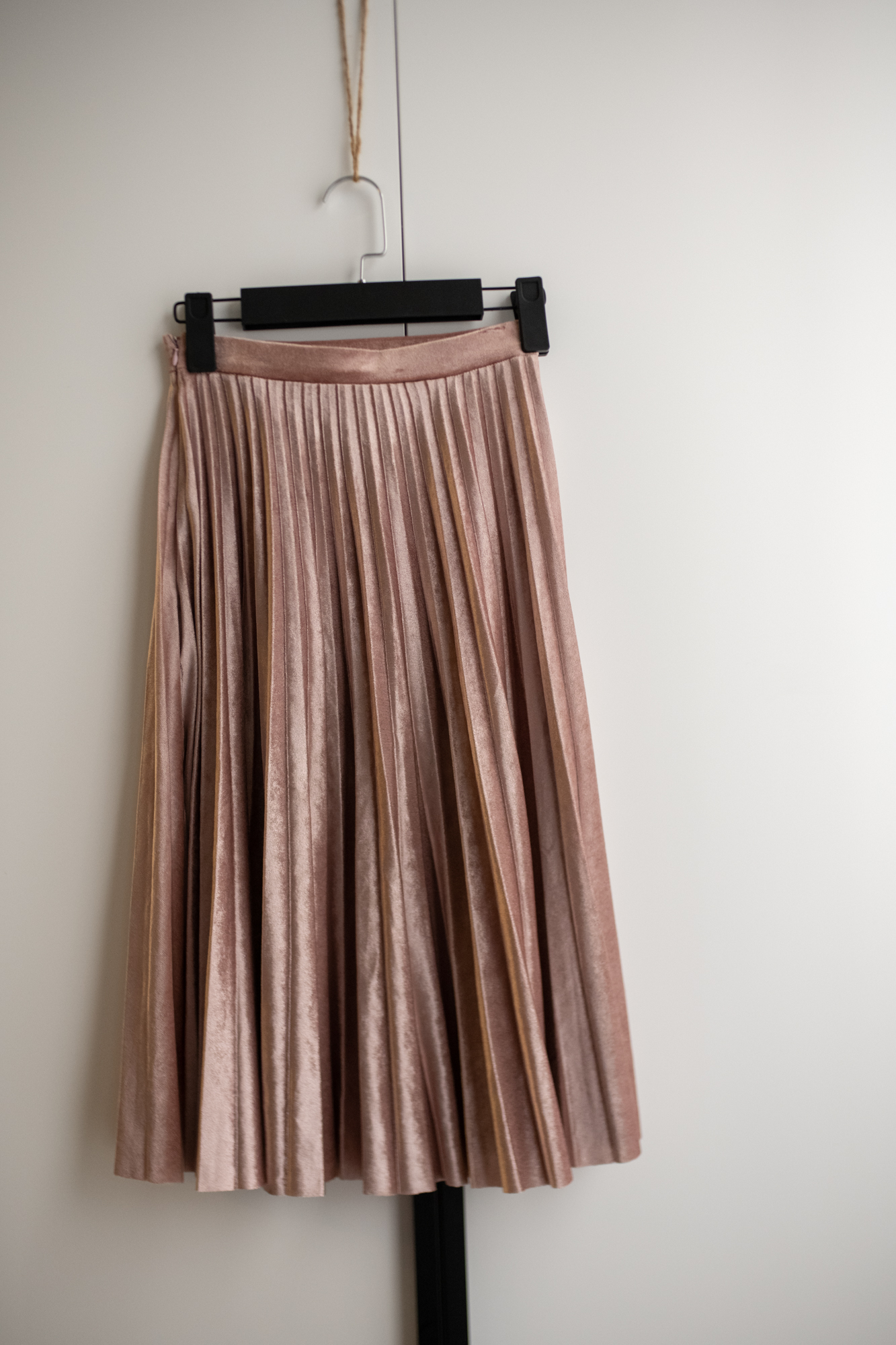 Юбка плиссе бархатная XS