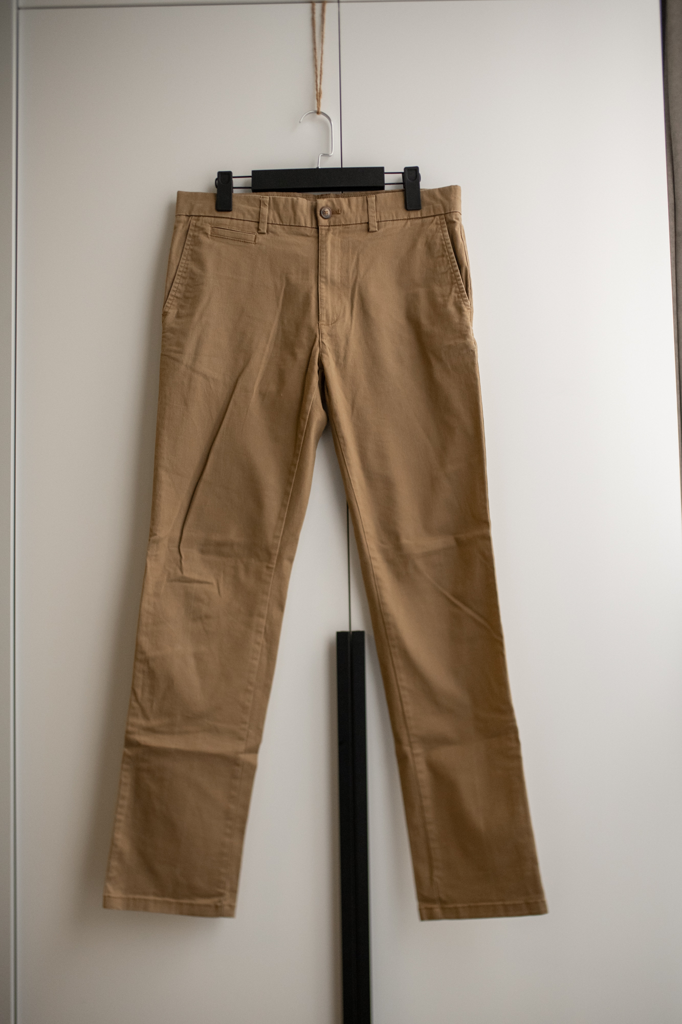 Брюки бежевые S-M