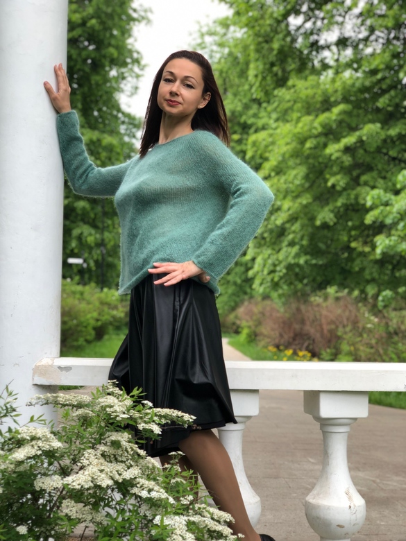 Мохеровый джемпер «Amore»