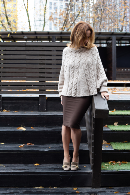 Пончо «luxury»