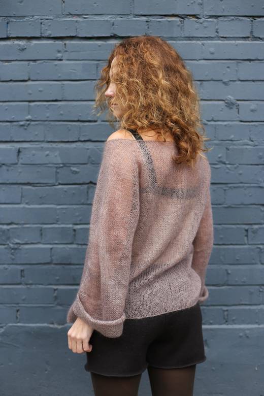 Мохеровый джемпер «Candy_floss»