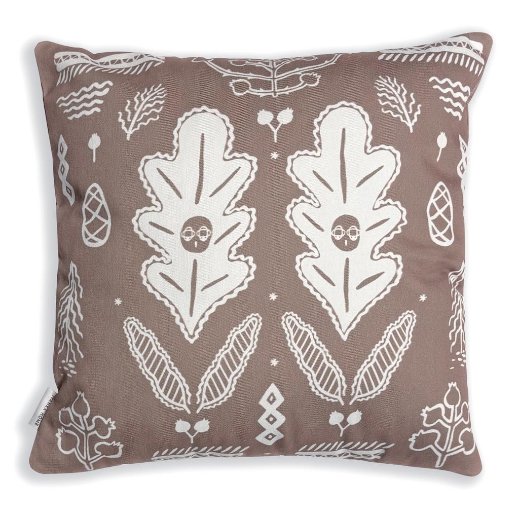 ПОДУШКА "Леший Бок" ореховая
