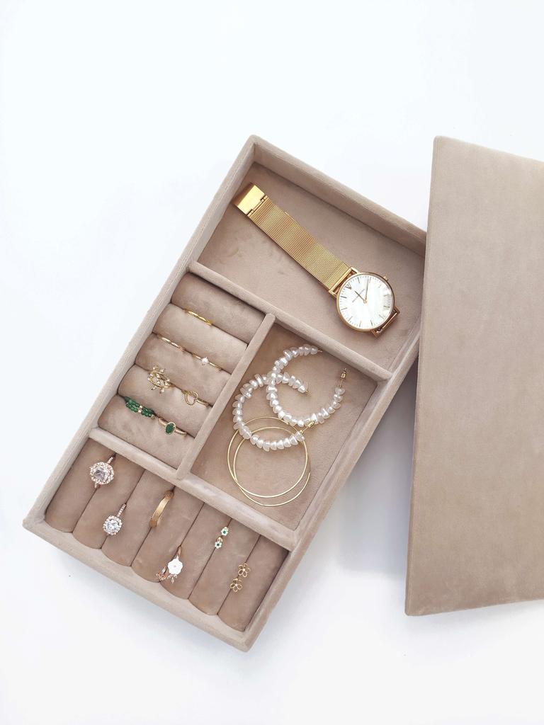 шкатулка для украшений БЕЖЕВАЯ