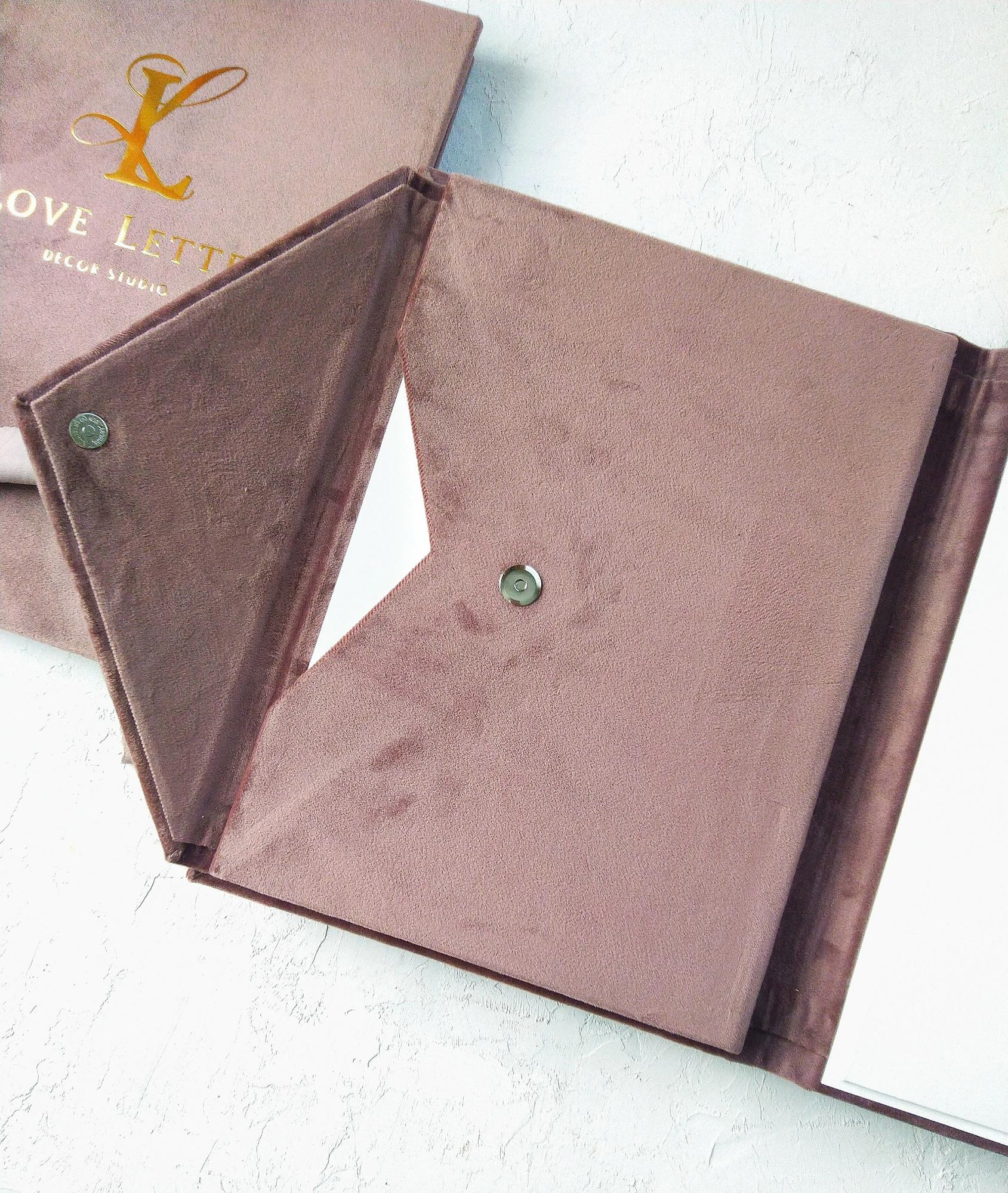 ХОЛДЕР ДЛЯ БУМАГ И ПРЕЗЕНТАЦИЙ с шелковыми лентами