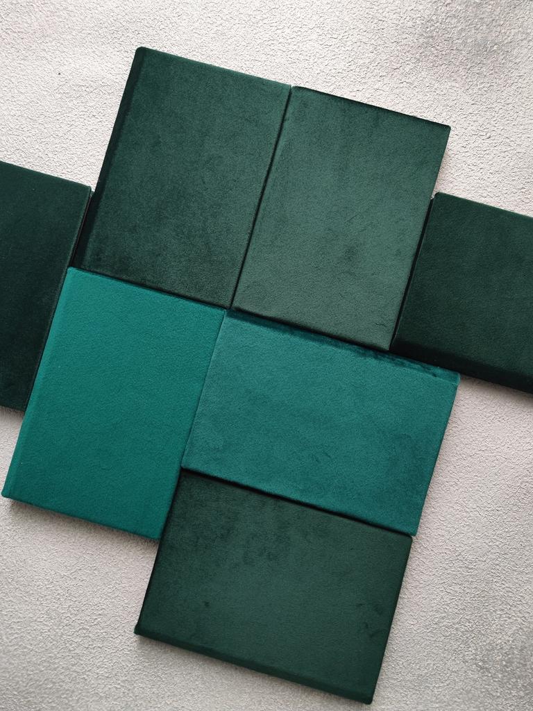 БАРХАТНЫЕ ОБЛОЖКИ НА ПАСПОРТ В ЗЕЛЕНЫХ ОТТЕНКАХ