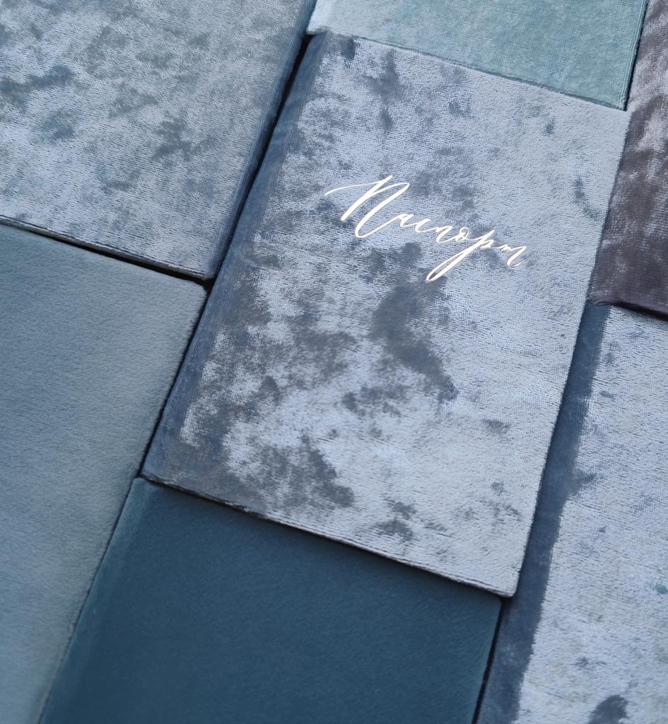 БАРХАТНЫЕ ОБЛОЖКИ НА ПАСПОРТ В ГОЛУБЫХ ОТТЕНКАХ