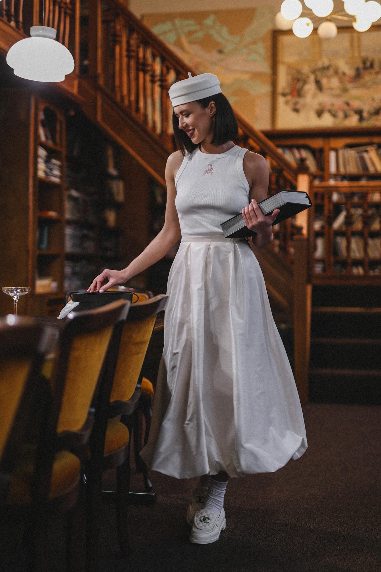 ЮБКА-БАЛЛОН ИЗ ТАФТЫ