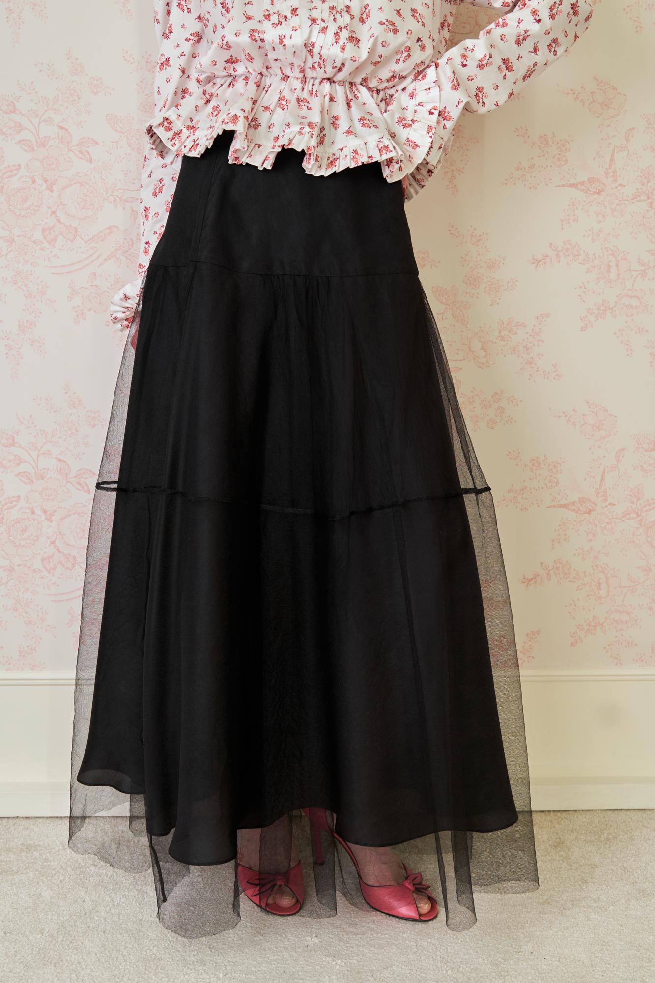 ЧЁРНАЯ ЮБКА ИЗ ФАТИНА