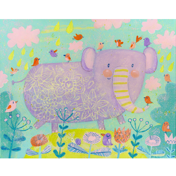 Слоник и его друзья. Картина