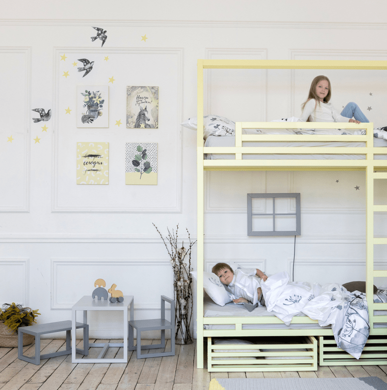 Позитивный набор в лимонно-жёлтых тонах