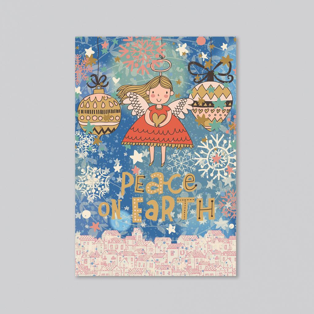 Peace on Earth - оптовая открытка - 20 штук