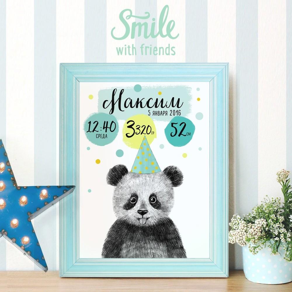 Панда в колпачке - метрика в электронном виде