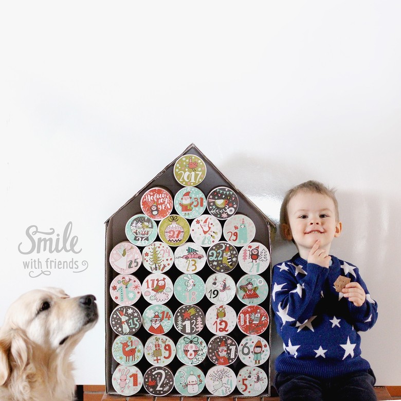 Стикеры для адвент-календаря-31 день