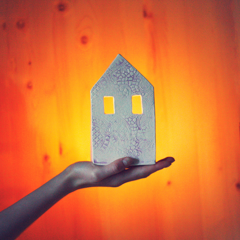 Домик для свечки