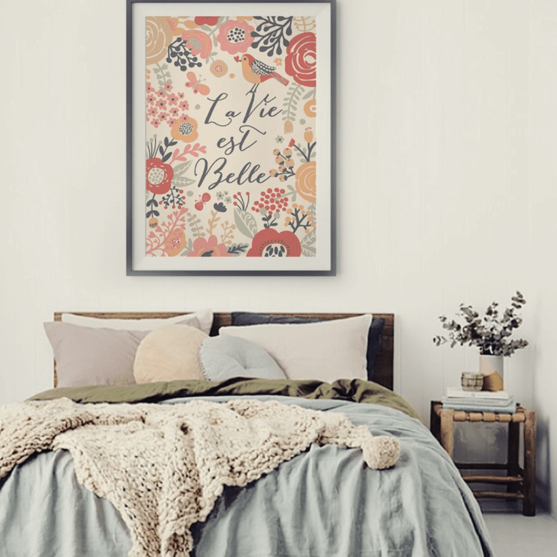 Постер La Vie est Belle купить в интернет магазине
