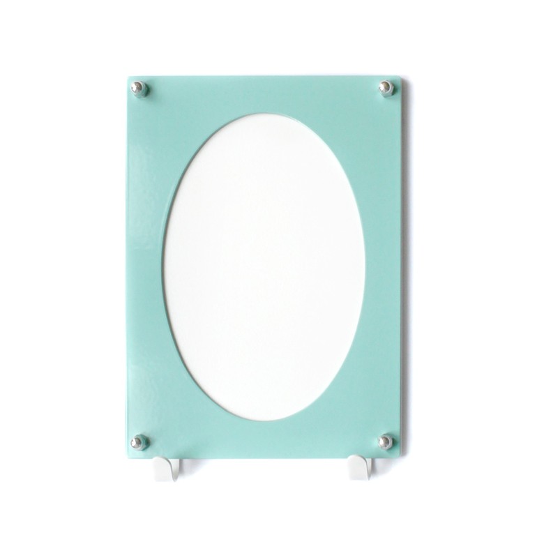 Бирюзовая прямоугольная рамка