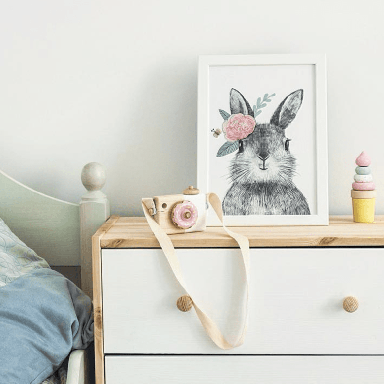 Постер Малыш зайчик купить в интернет магазине