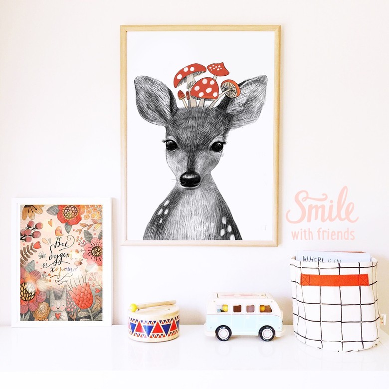 Малыш олененок